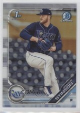 2019 Bowman Draft Chrome Refractor Graeme Stinson #BDC-116 y0i