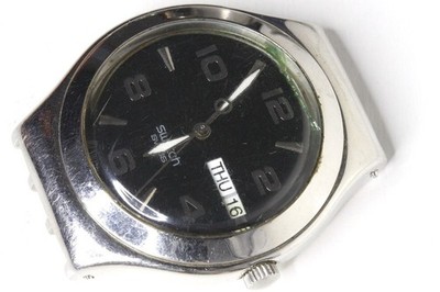 Swatch Irony swiss V8 quartz watch for repairs, for parts     -22770