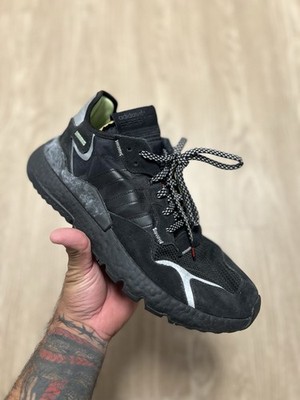 Adidas Nite Jogger 3M Shoes 11.5 Reflective Running Hiking Boost Black