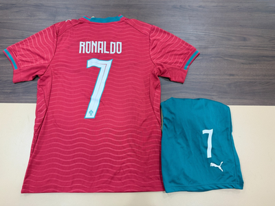 2026 New Portugal Ronaldo #7 Home Red Jersey - Adult Just Released
