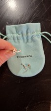 Tiffany & Co. T Smile Ohrringe 925er Sterlingsilber mit Beutel