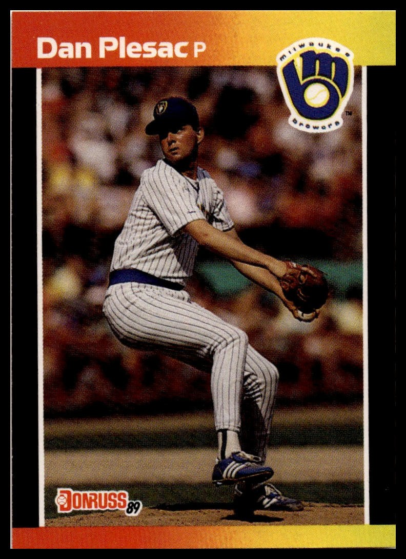 1989 Donruss #382d Dan Plesac