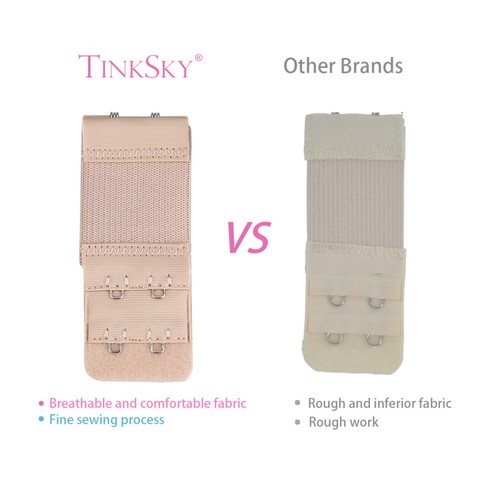 low back bra 2 hook bra extension Bra Extension Strap Bra Fastener Extenders - Picture 5 of 11