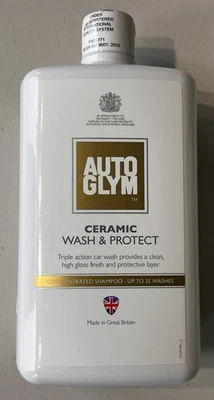 Autoglym Ceramic Wash & Protect Car Wash 1L Concentrated Shampoo Upto 33 Washes - Image 1 of 3