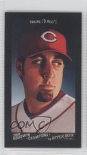 2009 Goodwin Champions Mini Black Border Gypsy Queen Back Aaron Harang #221 1b7