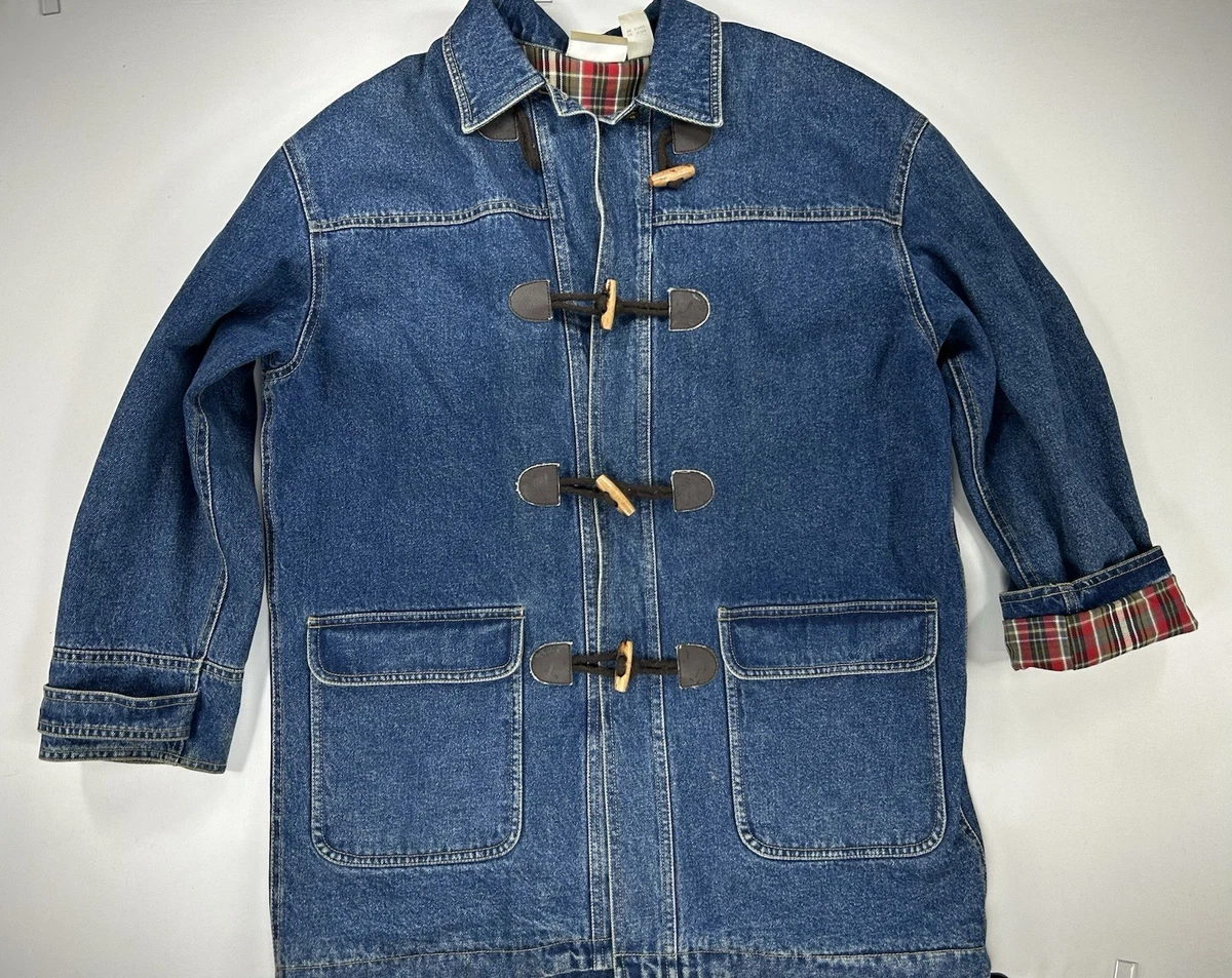 Veste En Jean Liz Claiborne AXCESS Femme – Taille 8 – Bleu Clair – Zip – Occasion Très Bon état