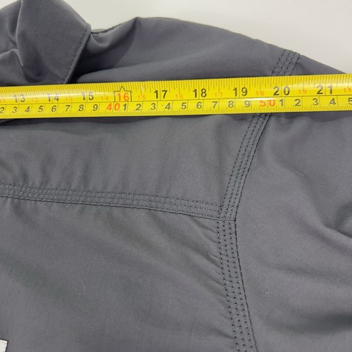 Carhartt Men’s Large Full Swing Briscoe Charcoal Grey Rain Defender Jacket - Picture 12 of 18