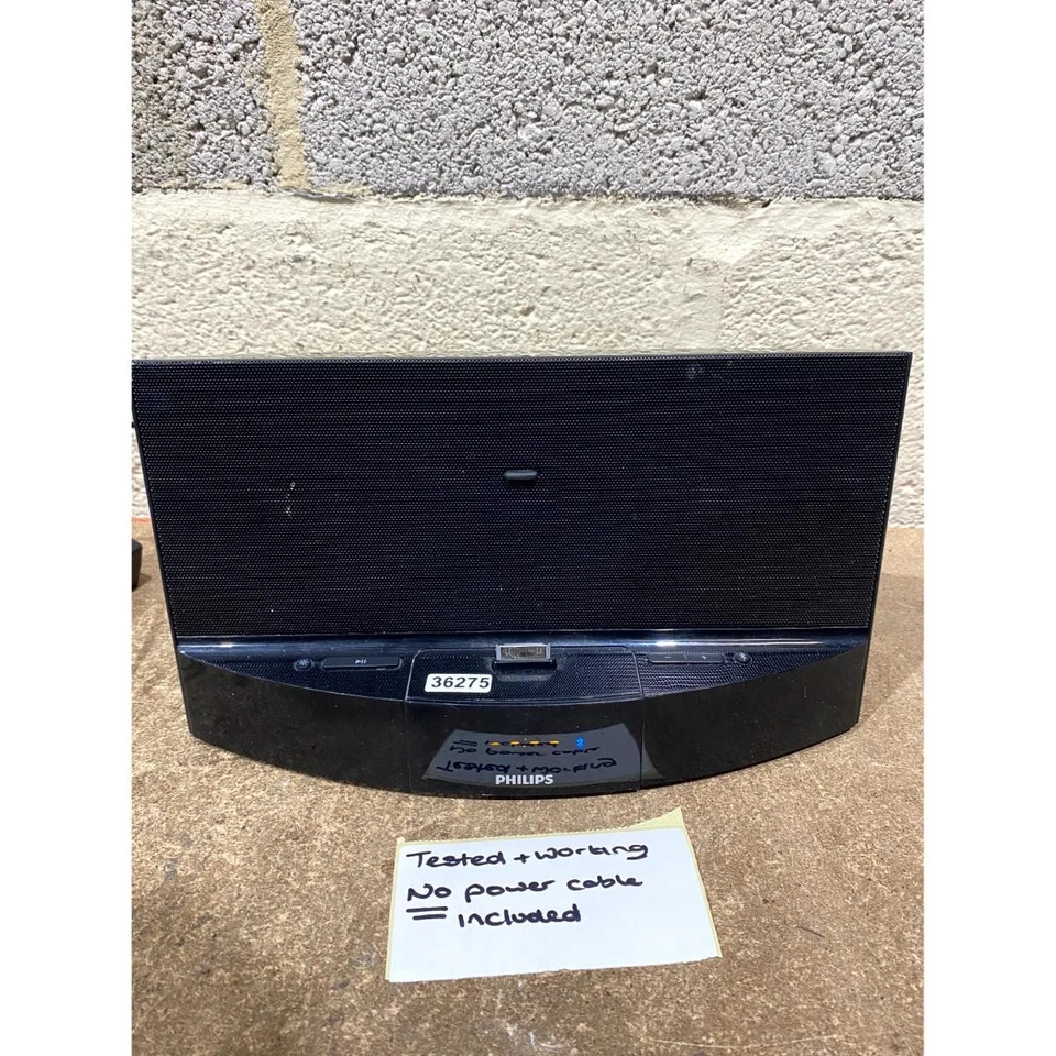 Philips AD752/05 Docking Station Built-in Speakers w/ Bluetooth for iPod/iPhone - Image 3 of 4