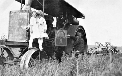 Aultman & Taylor Farm Tractor Girls Littleton Colorado CO - Reprint