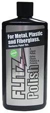 Flitz LQ 04535 Green Metal, Plastic and Fiberglass Polish Liquid, 3.4 oz. Bottle