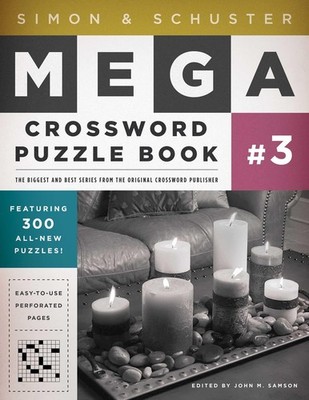 Simon & Schuster Mega Crossword Puzzle Book #3 - paperback Samson, John M.
