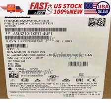 New Siemens 6SL3 210-1KE31-4UF1 SINAMICS G120C 55KW Inverter 6SL3210-1KE31-4UF1