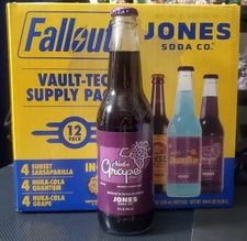 Fallout Nuka Cola Nuka Grape Jones Soda Official Flavored Drink (Sealed)