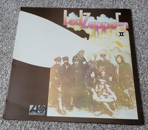 Led Zeppelin - Led Zep II - Original UK 1969 Red / Plum Atlantic - EX / EX