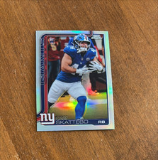 Cam Skattebo 2025 Topps Chrome Rookie Refractor #331 Sun Devils Giants RC