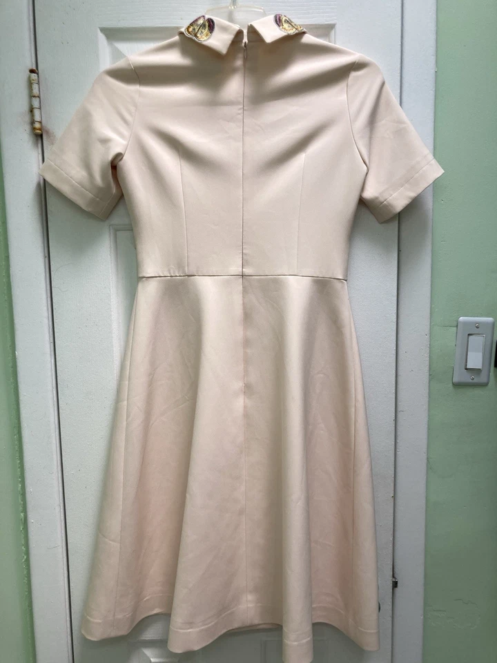 Vintage,Miri New York Dress, Butterfly Collar/ Butterfly Appliqué (Rare), Unique - Image 4 of 4