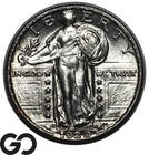 1929 Standing Liberty Quarter Blast White Choice BU++
