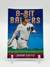 2025 Juan Soto Topps Series 1 Celebration 8-Bit Ballers Yankees 8B-21