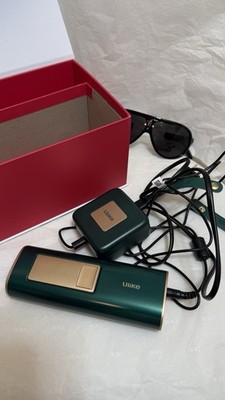 Ulike Air 2 IPL Hair Removal Device Green Full Set Tested Working 