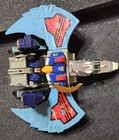 Takara Transformers Deathsaurus Deszaras with Tigerbreast, incomplete, read desc