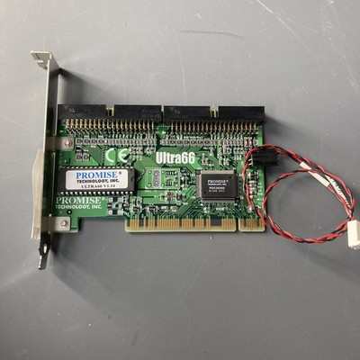 Promise Tech Ultra66 0003544T 32-bit PCI IDE RAID Controller Card Adapter