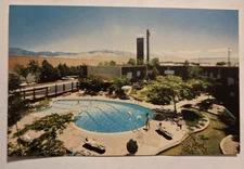 White Winrock Motor Hotel Albuquerque New Mexico Route 66 I-40 Vtg Postcard Z28 
