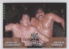 2008 Topps WWE Ultimate Rivals Chief Jay Strongbow vs Peter Maivia #76 1z6