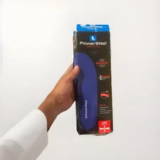 Powerstep Original Blue Men's 3-3.5, Women's 5-5.5 [Distressed Packaging] NEW!