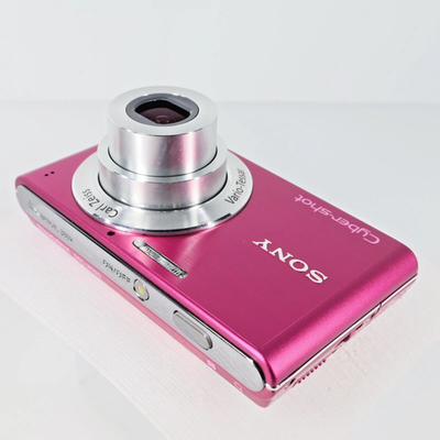 SONY Compact Digital Camera Pink Cyber-Shot DSC-W320 14.1 MP Very