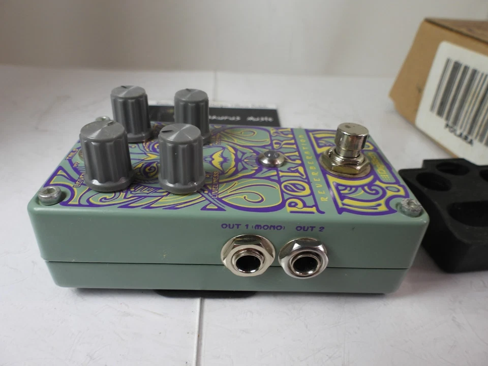 Digitech Polara Reverberation Stereo Reverb Effects Pedal Free USA Shipping - Image 4 of 4