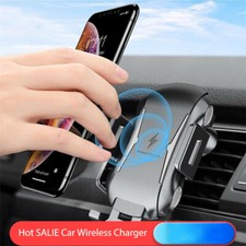 Car Wireless Phone Fast Charger For iPhone X XS Max 8Plus Samsung S10 Lite S8 S9