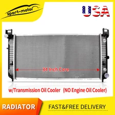 34'' Radiator 2423 for GMC Chevrolet Silverado Suburban Tahoe Yukon 1500 2500