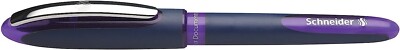 One Business 0.6 mm Purple Disposable Rollerball Pens- 2 pack