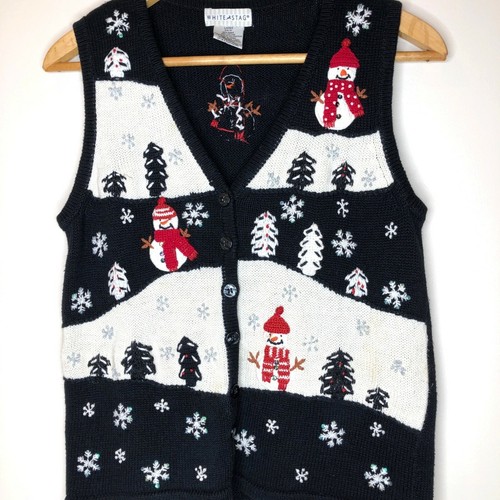Vintage Grannycore Christmas Sweater 