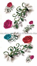 , rose flower temporary tattoo tattoo stickers waterproof