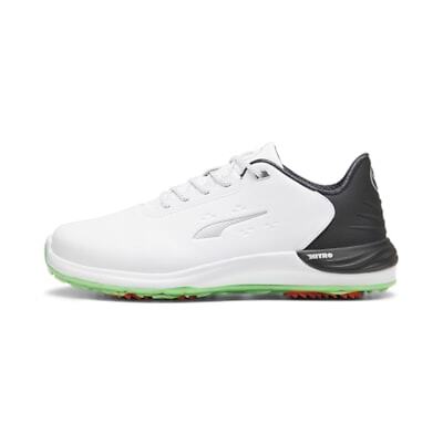 Puma Phantomcat NITRO + Golfschuhe Herren Weiss/Schwarz/Grün