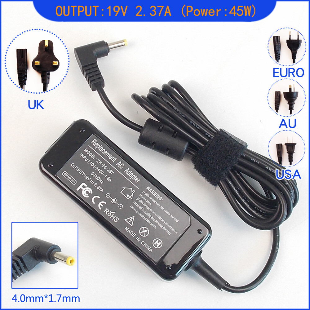 Chargeur Alimentation Toshiba 19V 2.37A - Modèle PA5072U-1ACA - Compatible Ordinateur Portable - Neuf Générique