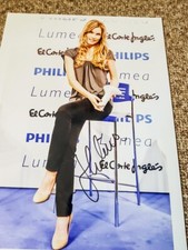 Helen Svedin - oryginalny osobisty autograf na seksownym zdjęciu