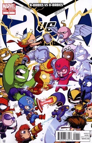 A-Babies Vs X-Babies #1 Cover A Skottie Young AVENGERS Vs X-MEN AvX MARVEL 2012 - Picture 1 of 3