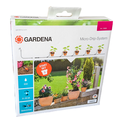 Gardena Micro Drip System Start Set Pflanztpfe S Bewsserungssysteme  4078500031257 | eBay.de
