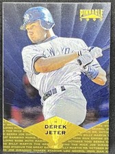 DEREK JETER 1997 Pinnacle MUSEUM COLLECTION PARALLEL ! YANKEES ! RARE !