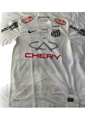 NEYMAR JR. MATCH WORN & SIGNED 2013 SANTOS F.C. JERSEY NEYMAR JR. MATCH WORN & SIGNED 2013 SANTOS F.C. JERSEY