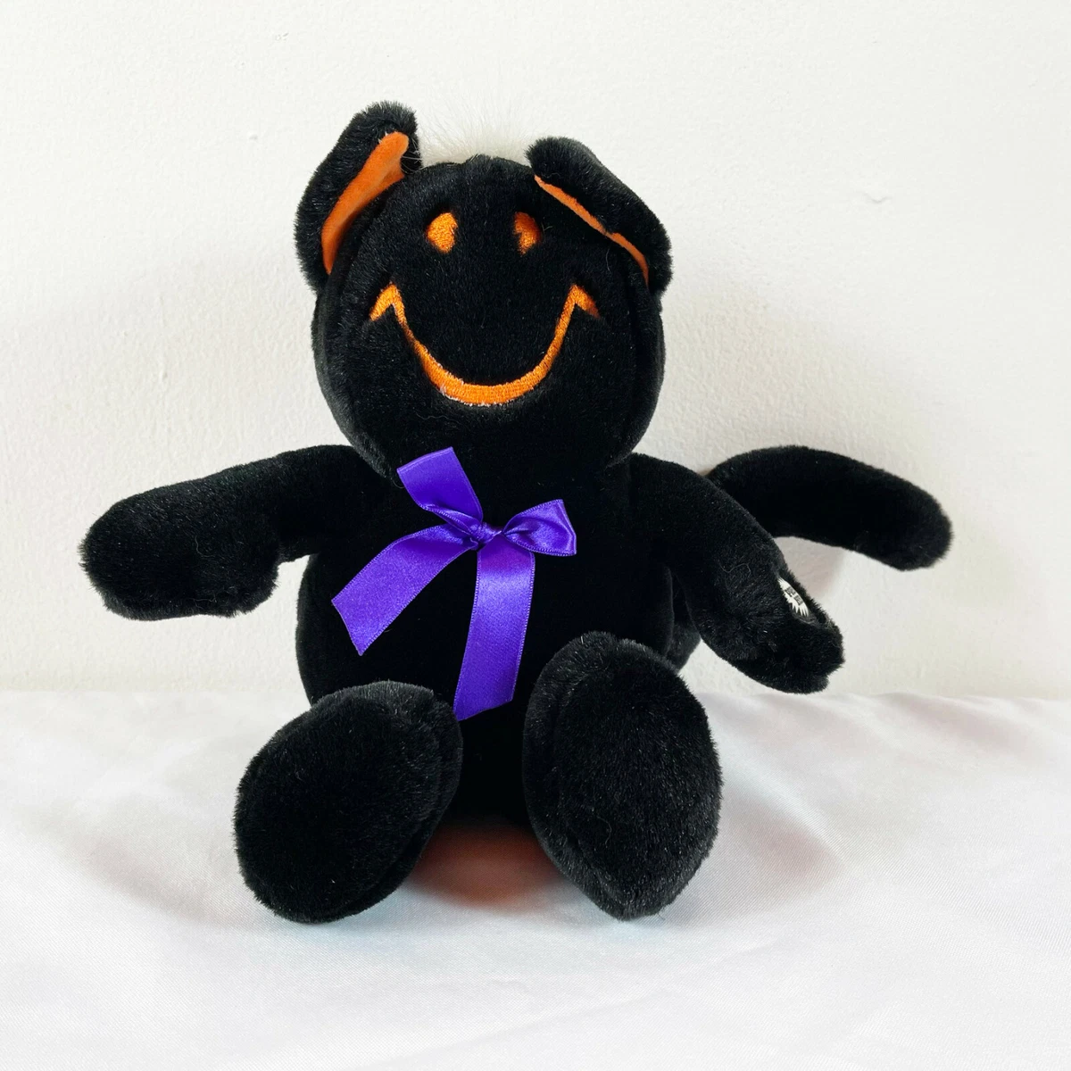 A150 Halloween Giggle Wiggle Black Cat Vibrating Plush 12