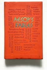 Aesop's Fables Illustrated by Rackham Word Cloud Classics Faux Leather 2013