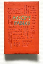 Aesop's Fables Illustrated by Rackham Word Cloud Classics Faux Leather 2013