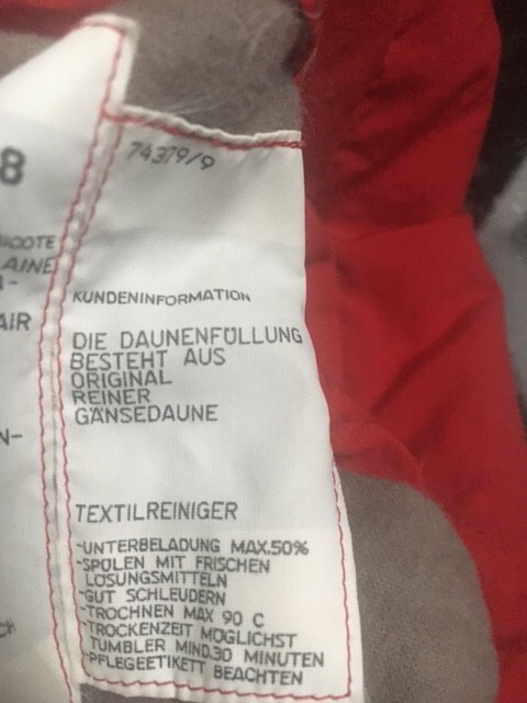 Bogner Solid Red Jacket Reversible With Knit Nord… - image 6