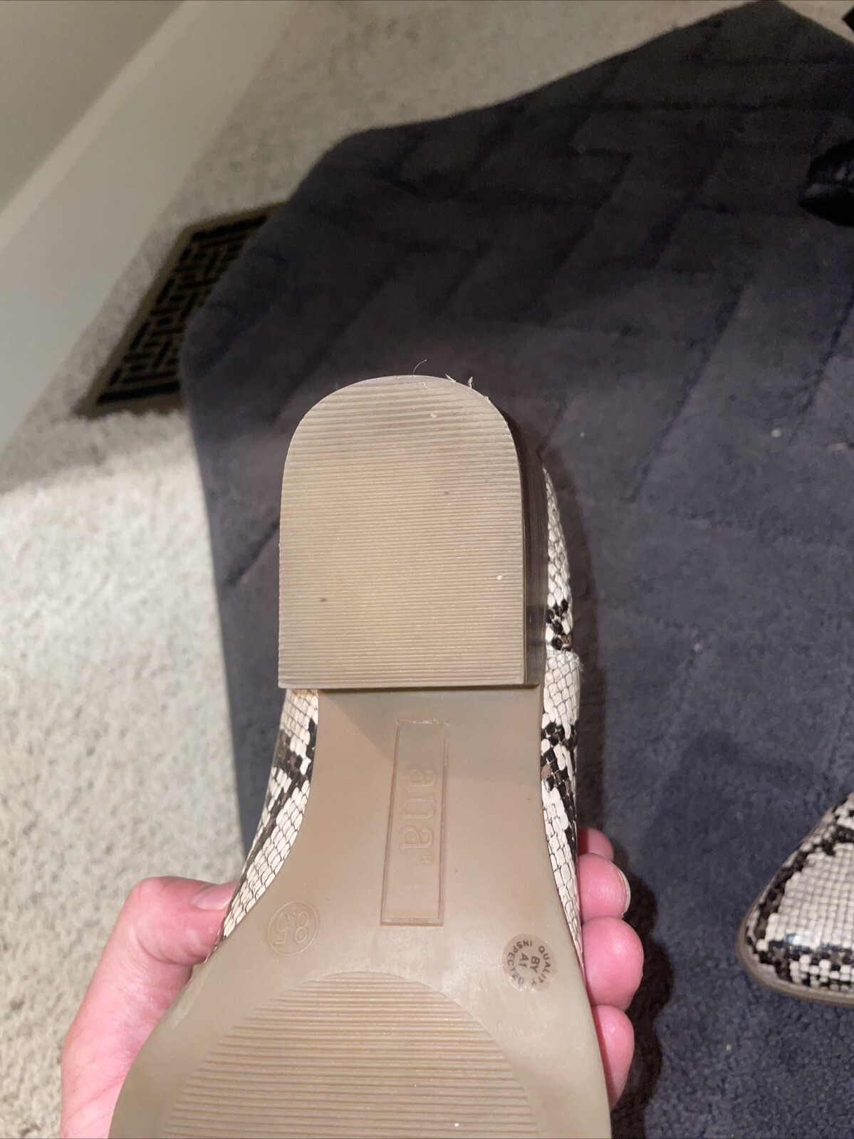 ana a new approach ankle boots f22653 8.5