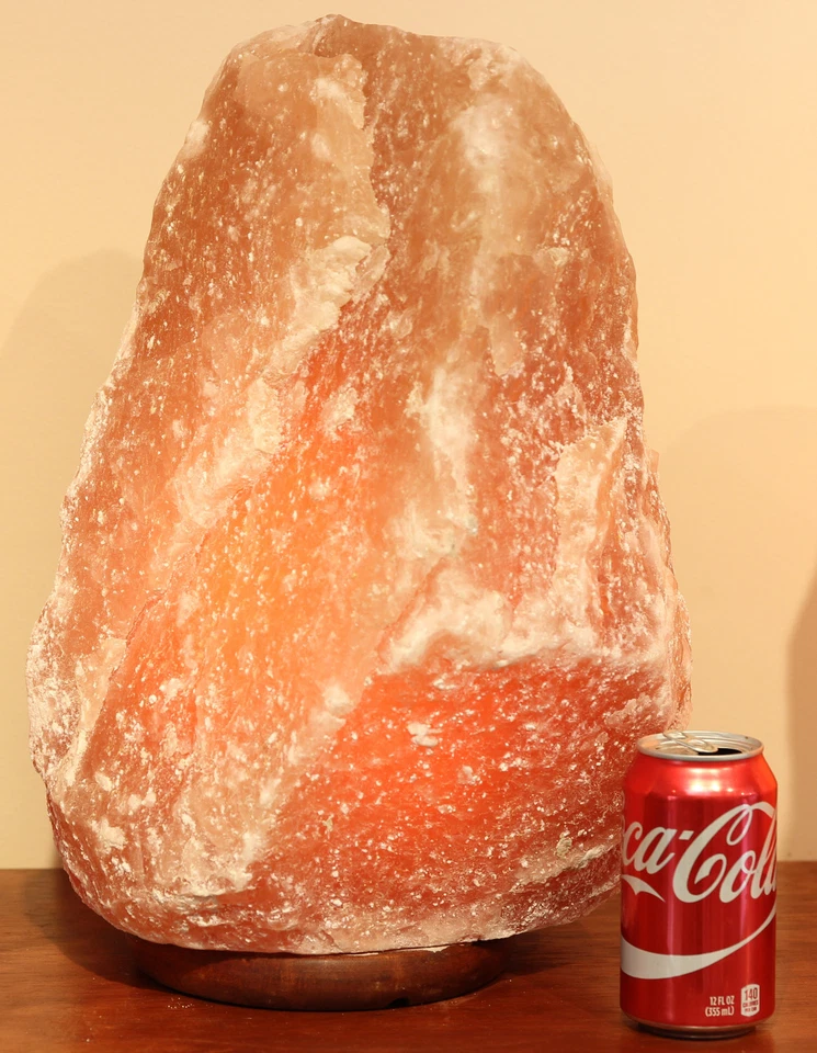 IndusClassic Small & Giants Natural Himalayan Crystal Rock Salt Lamp Air Purier - Image 2 of 3