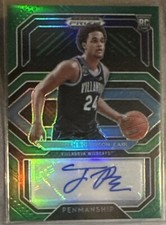 JEREMIAH ROBINSON-EARL Villanova Basketball Panini prizm Rookie autograph card