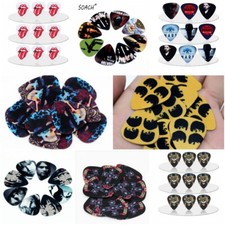 Multiple Style Rock Band Guitar Picks Lot of 10 1.0 MM Thick New Free Tracking